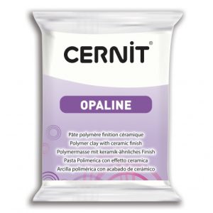 010 White Opaline 56g - Πολυμερικός Πηλός Cernit
