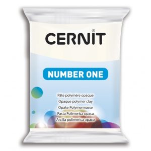 027 Opaque White 56g - Πολυμερικός Πηλός Cernit