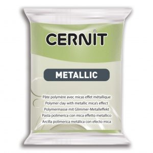 051 Green Gold Metallic 56g - Πολυμερικός Πηλός Cernit