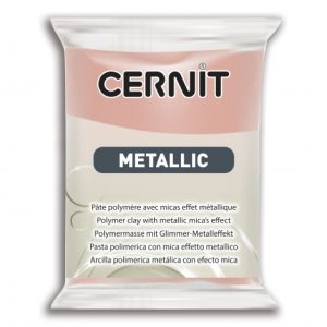 052 Pink Gold Metallic 56g - Πολυμερικός Πηλός Cernit