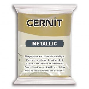 055 Antique Gold Metallic 56g - Πολυμερικός Πηλός Cernit