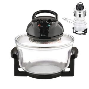 Ηλεκτρικό φουρνάκι-ρομποτάκι 1400W Μαύρο FG-615