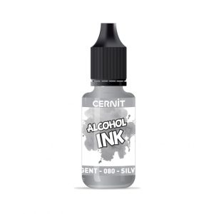 080 Silver - Μελάνι Οινοπνεύματος Cernit Alcohol Ink 20ml