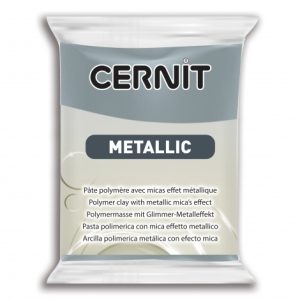 167 Steel Metallic 56g - Πολυμερικός Πηλός Cernit