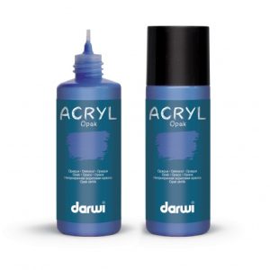 236 DARK BLUE - Ακρυλικό Χρώμα Darwi Acryl Opak 80ml
