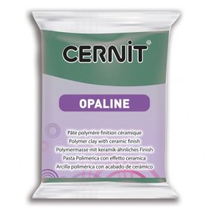 637 Geladon Green Opaline 56g - Πολυμερικός Πηλός Cernit