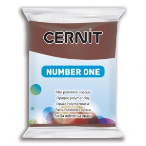 800 BROWN 56g - Πολυμερικός Πηλός Cernit