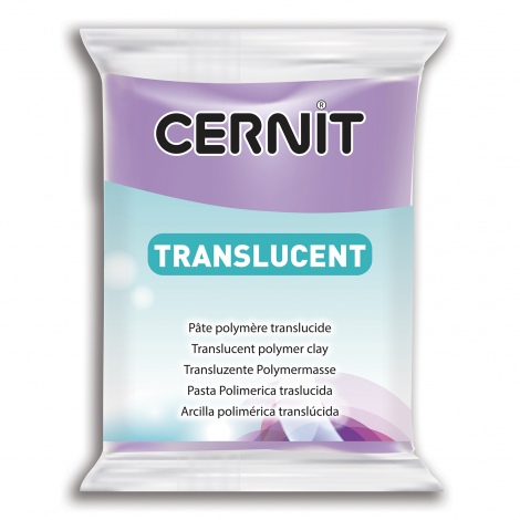 900 Violet Translucent 56g - Πολυμερικός Πηλός Cernit