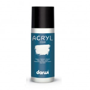 010 WHITE - Ακρυλικό Χρώμα Darwi Acryl Opak 80ml