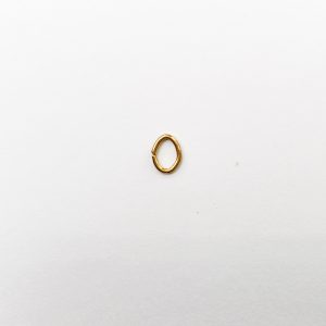 COG01 Κρικάκια Οβάλ Χρυσά 20τμχ.