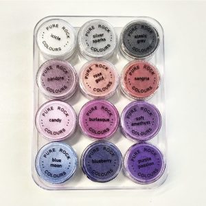 Σετ 12 Ψυχρά Χρώματα Mica Pure Rock