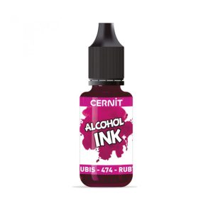 474 Ruby Red - Μελάνι Οινοπνεύματος Cernit Alcohol Ink 20ml