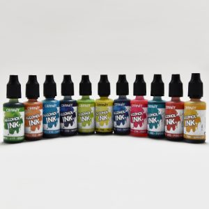 Set 001 Μελάνια Οινοπνεύματος Cernit Alcohol Ink
