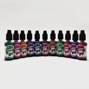 Set 002 Μελάνια Οινοπνεύματος Cernit Alcohol Ink
